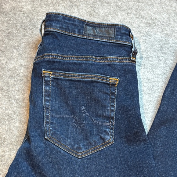 ✨ AG “Harper Essential” Straight‑Leg Jeans • Size 25R • Dark Wash ✨ - Picture 5 of 16